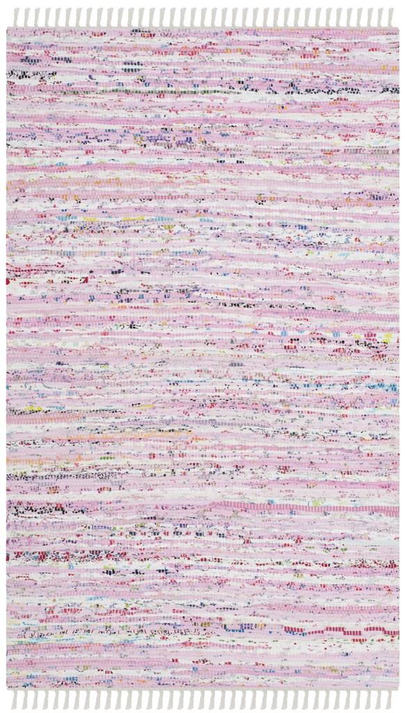 safavieh clearance rag rug rar125e light pink rug