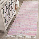safavieh clearance rag rug rar125e light pink rug