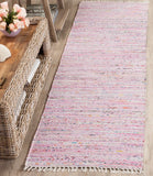 safavieh clearance rag rug rar125e light pink rug