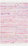 safavieh clearance rag rug rar125e light pink rug