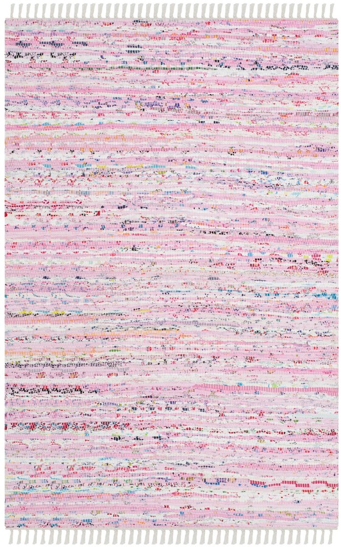 safavieh clearance rag rug rar125e light pink rug