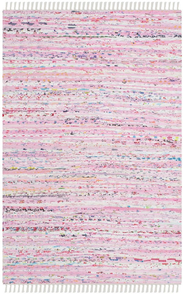 safavieh clearance rag rug rar125e light pink rug