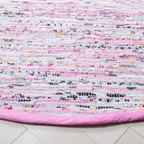 safavieh clearance rag rug rar125e light pink rug