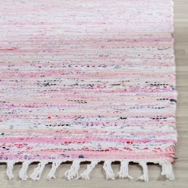 safavieh clearance rag rug rar125e light pink rug