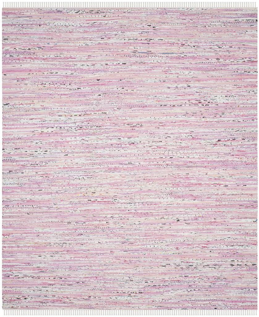 safavieh clearance rag rug rar125e light pink rug