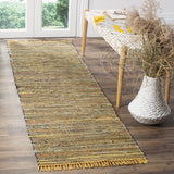 safavieh clearance rag rug rar127h yellow rug