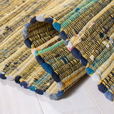 safavieh clearance rag rug rar127h yellow rug