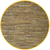 safavieh clearance rag rug rar127h yellow rug