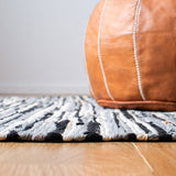 safavieh clearance rag rug rar129q black rug