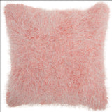 nourison shag we403 rose pillow