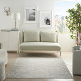 nourison elation etn03 ivory grey rug