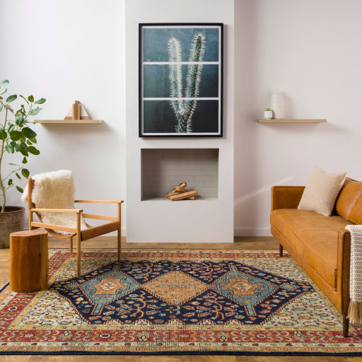 surya reign reg 2300 navy rug