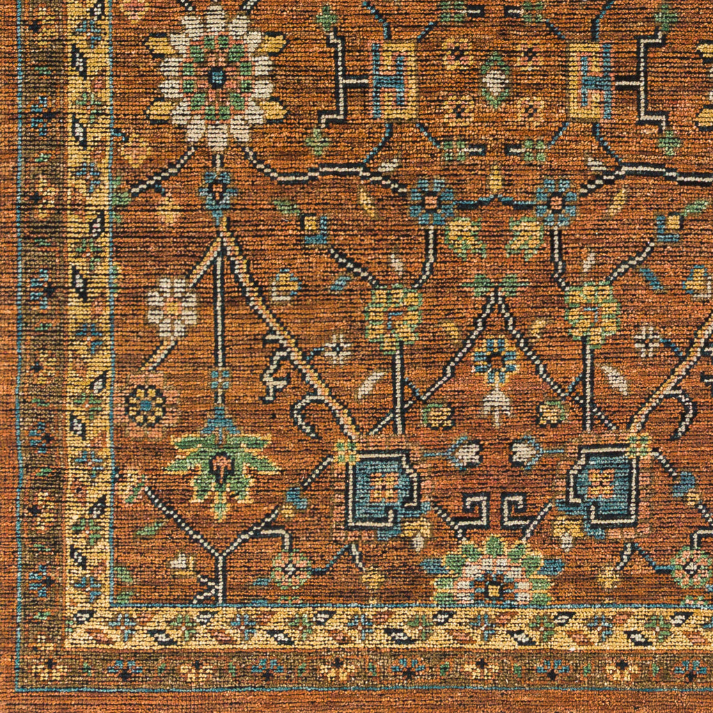 surya reign reg 2301 dark brown rug
