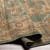 surya reign reg 2304 dark green rug