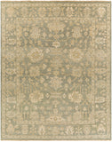 surya reign reg 2306 dark green rug
