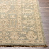 surya reign reg 2306 dark green rug