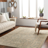 surya reign reg 2306 dark green rug