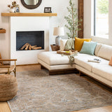 surya reina ren 2300 light brown rug