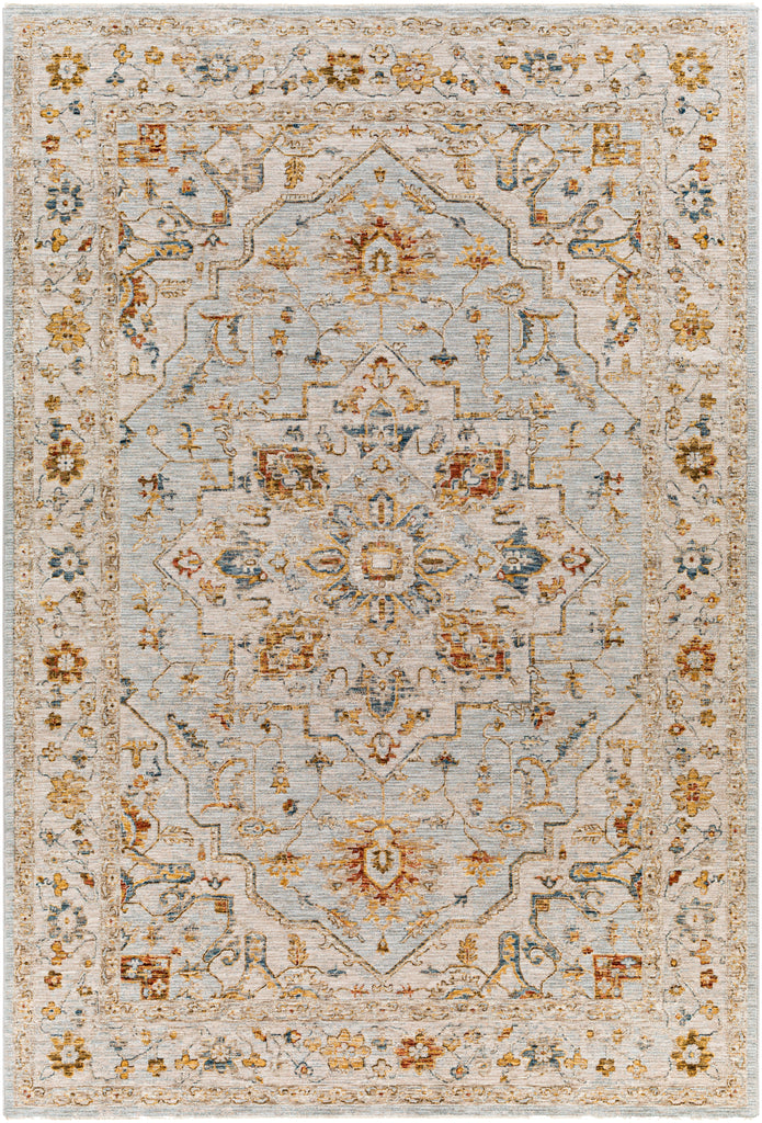 surya reina ren 2304 light gray rug
