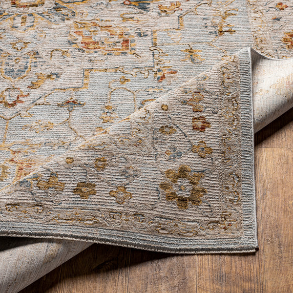 surya reina ren 2304 light gray rug