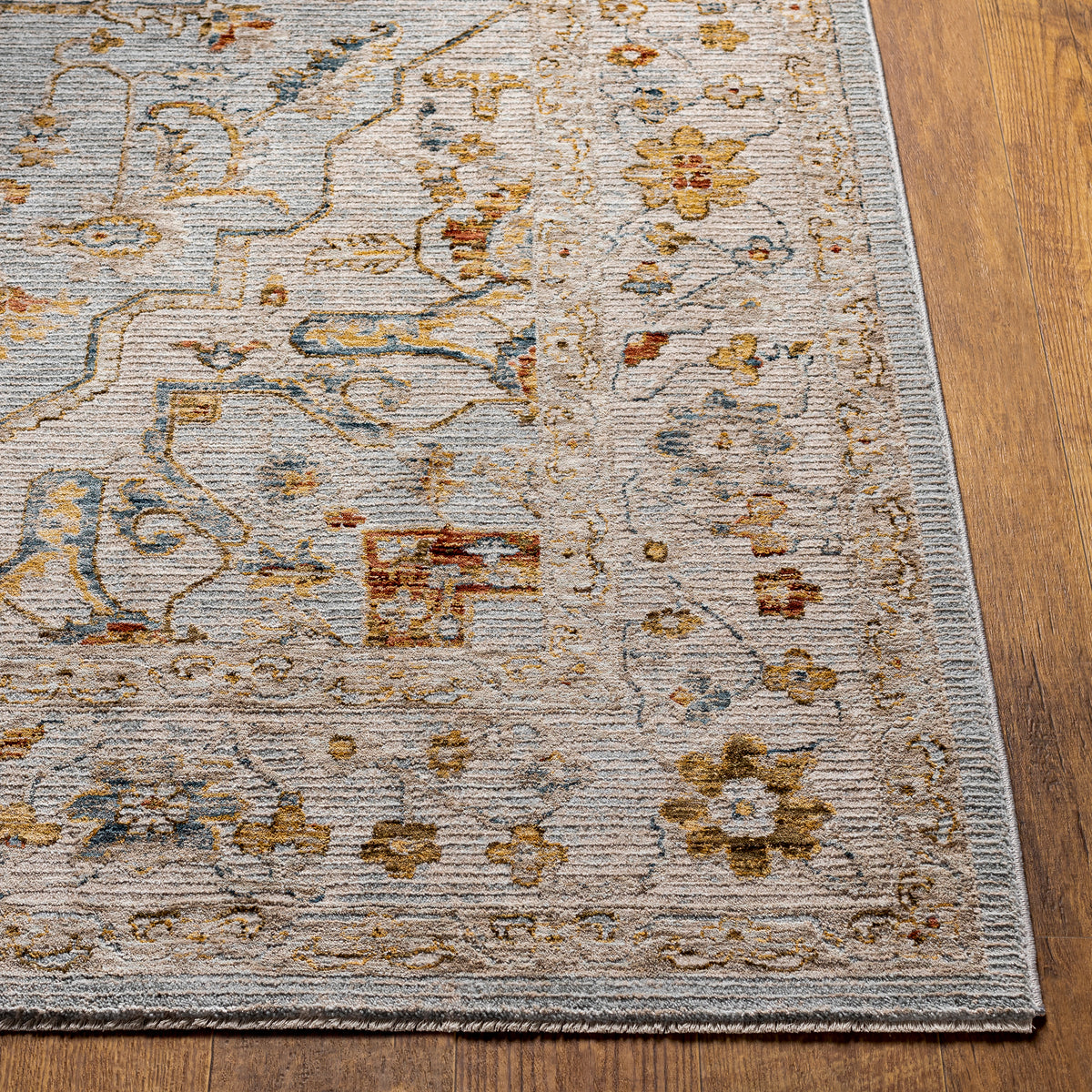 surya reina ren 2304 light gray rug