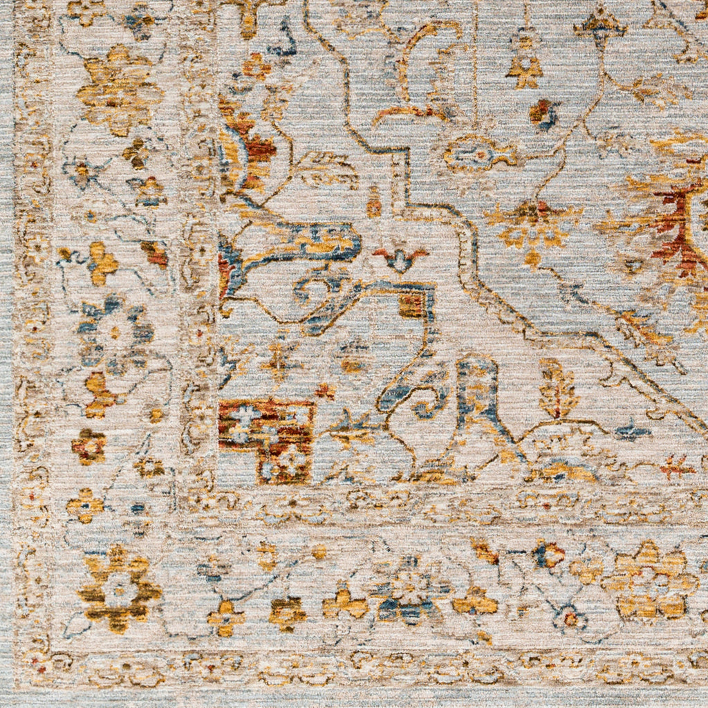 surya reina ren 2304 light gray rug