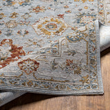 surya reina ren 2306 light gray rug
