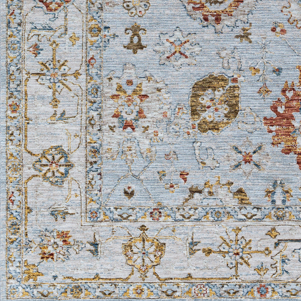 surya reina ren 2306 light gray rug