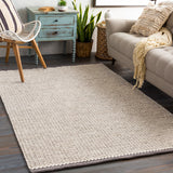 Surya Retro Light Gray Rug | Wool Rugs | Rugs Done Right 