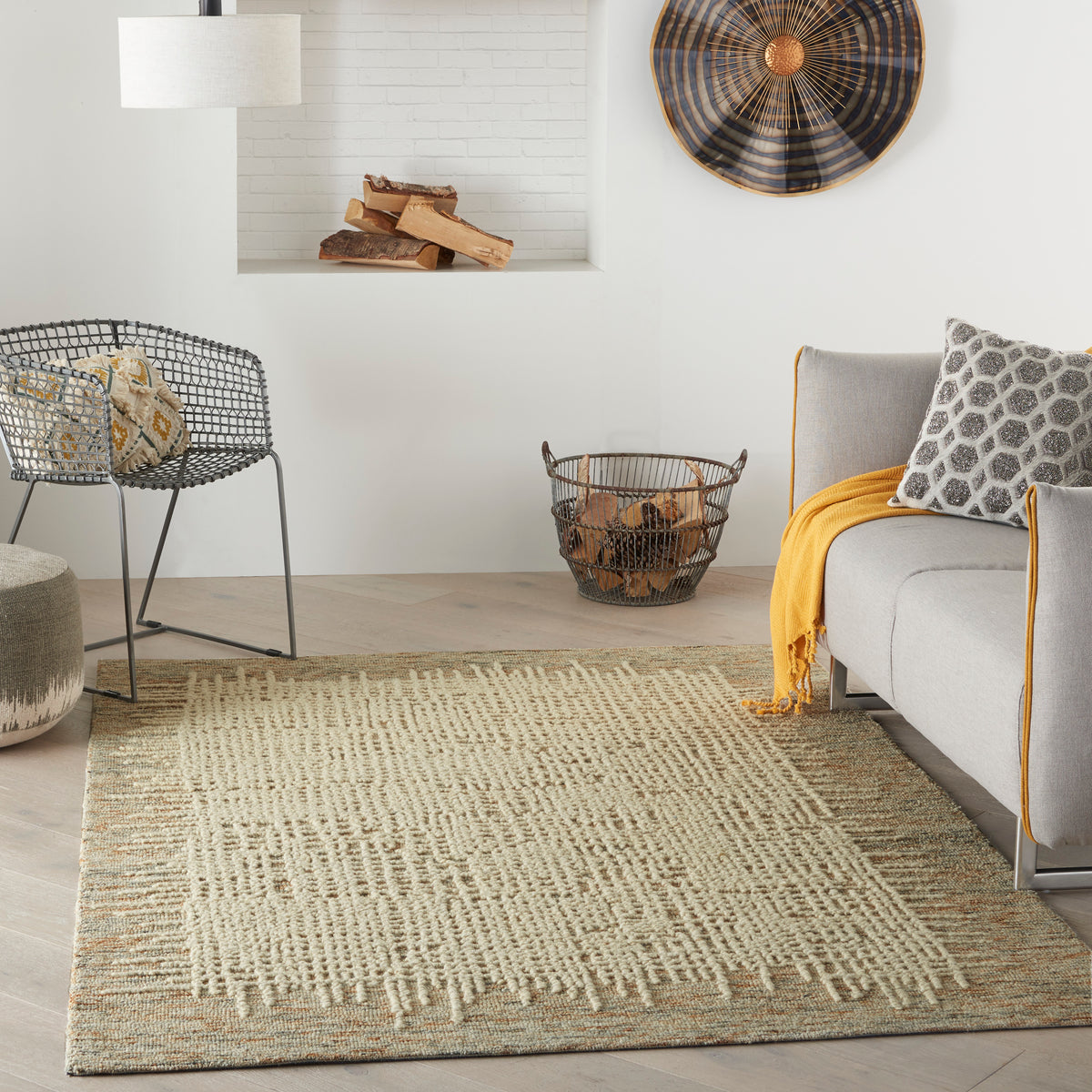 nourison colorado clr03 beige multi rug
