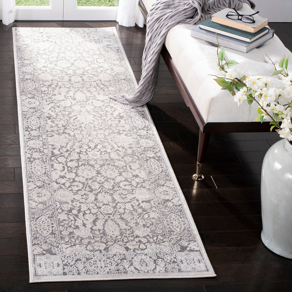 safavieh clearance reflection rft667b dark grey rug
