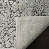 safavieh clearance reflection rft667b dark grey rug