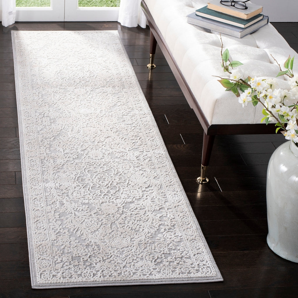safavieh clearance reflection rft668g light grey rug