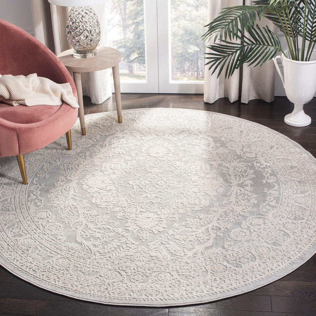 safavieh clearance reflection rft668g light grey rug
