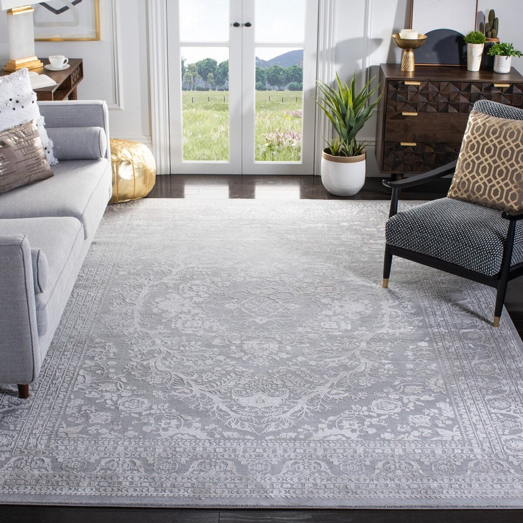 safavieh clearance reflection rft668g light grey rug