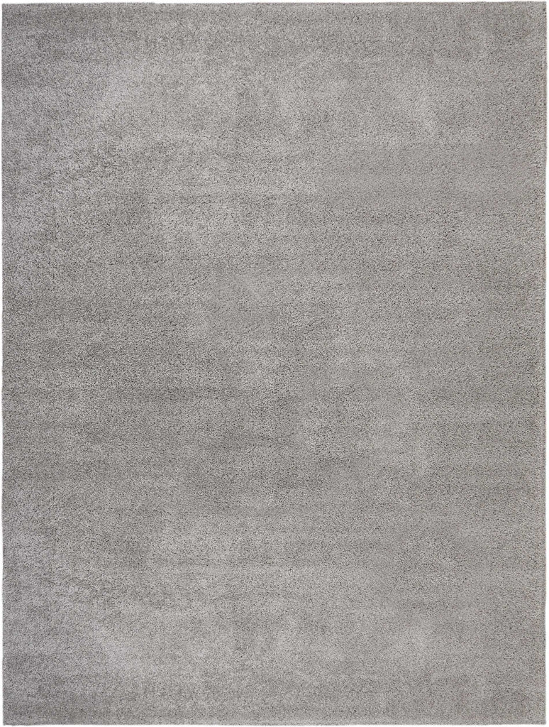 nourison malibu shag msg01 silver grey rug