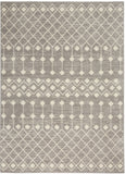 nourison grafix grf37 grey rug