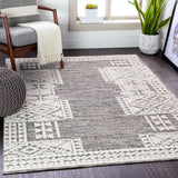 surya ariana ria 2306 medium gray rug