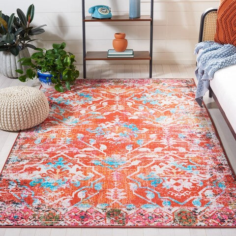 safavieh clearance riviera riv117p orange rug