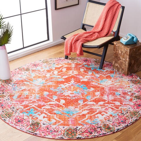 safavieh clearance riviera riv117p orange rug
