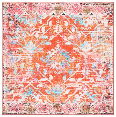safavieh clearance riviera riv117p orange rug