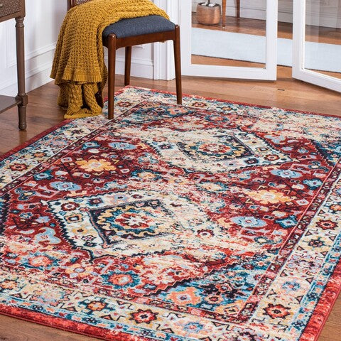 safavieh clearance riviera riv157q red rug