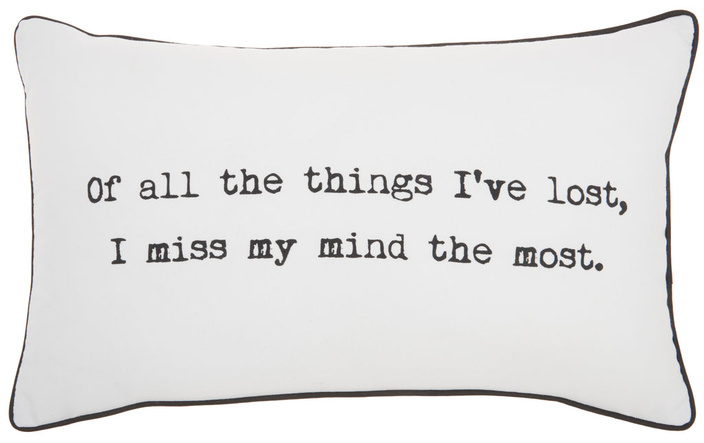 nourison trendy hip new age qy280 white pillow