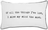 nourison trendy hip new age qy280 white pillow