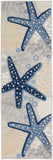 nourison aloha alh24 blue grey rug