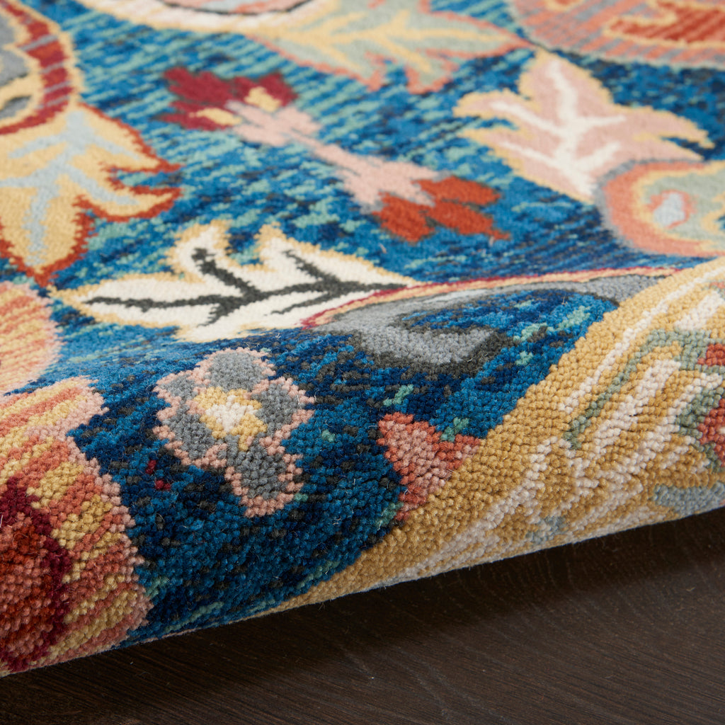 nourison parisa psa06 denim multi rug