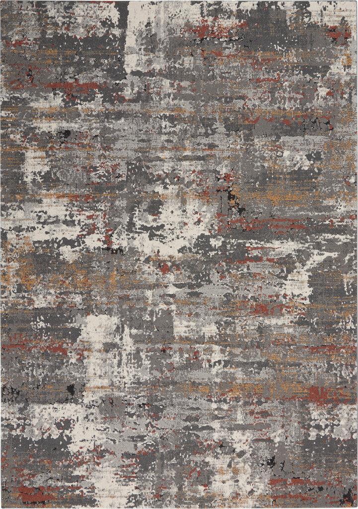 nourison tangra tnr02 grey multi rug