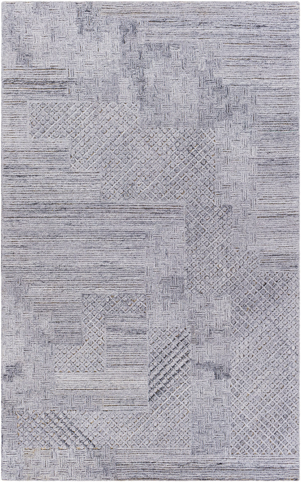 surya rosario roa 2305 charcoal rug