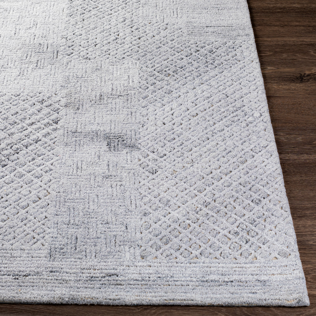 surya rosario roa 2305 charcoal rug