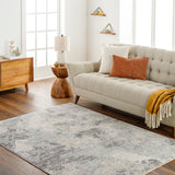 surya rojin roj 2302 light grey rug